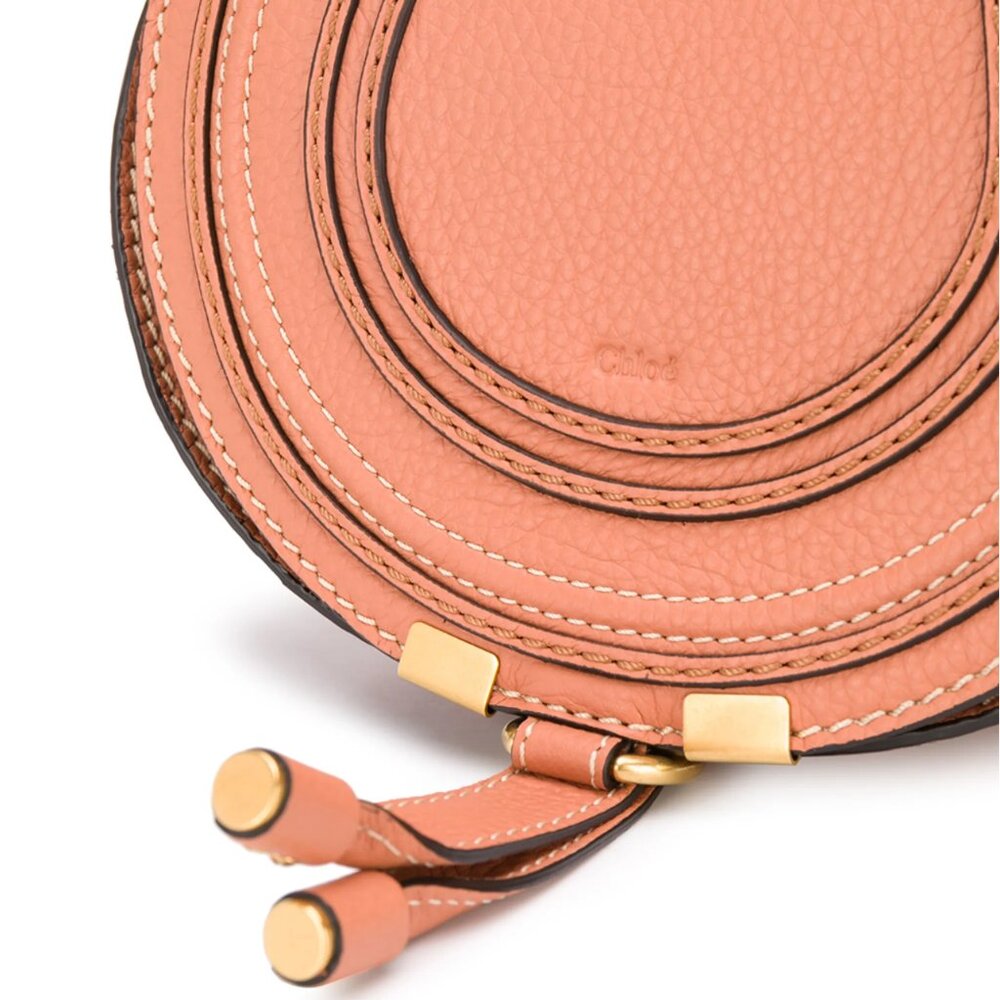 NWT Chloe Marcie Mini Bag // Muted Brown (Soft Pink) - Picture 14 of 15